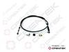 Трос переключения КПП L=3200 черный HOWO HW,ZF,RT WG9725240238 , шт