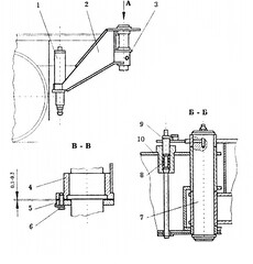 Опора выносная КС-65719-1К.31.500