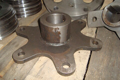 Полумуфта (6-ти лепестковая) для ДЭС 60кВт