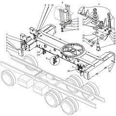Рама нижняя в сборе КС-55713-1В-4.30.050-1