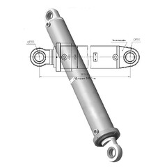 Гидроцилиндр подъема стрелы Ц51.000