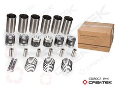 Поршнекомплект с гильзой цилиндра WD615 290 л.с.HOWO CK8003 Createk