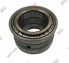 Блок подшипников выходного вала (d=71, бурт 5мм) тонкий КПП 12JS, Foton, Faw, Shaanxi, Shacman