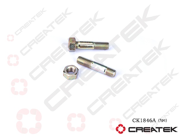 Шпилька+гайка крепления КПП М10х35 Createk , шт
