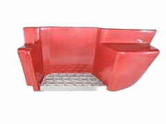 Подножка правая в сборе пластик+аллюминий Sitrak Hania