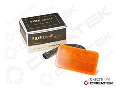 Фонарь габаритный боковой кузова HOWO SHAANXI WG9100720012, шт