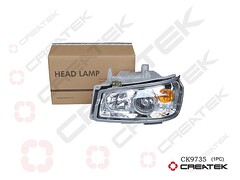 Фара передняя левая HOWO WG9719720001, шт