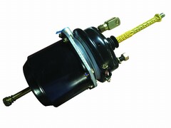 Энергоаккумулятор средний мост (с длинным штоком) HOWO WG9100360303 LEO