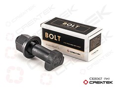 Шпилька колесная передняя с гайкой L=90 D=23 M22 усиленная 12,9 качество Createk