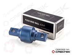 Сайлентблок 80*52*152 реактивной штанги Shaanxi/Howo CK8056B Createk