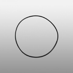 Кольцо крышки балансира уплотнительное на Shacman X3000