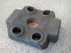 Башмак крепления рессоры задней HOWO