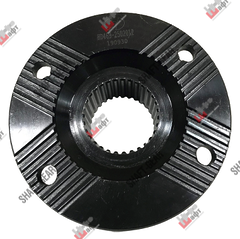 Фланец редуктора наружный D=180мм, внутренний D=85мм, 4 отверстия, H=76.5, 31 шлиц