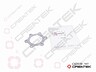 Прокладка турбины HOWO-7, шт