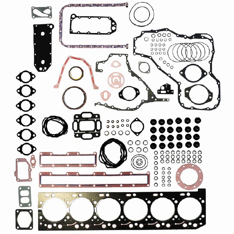 Прокладки двигателя к-т верхний+нижний Cummins L/QSL КАМАЗ-6520-19/DongFeng 0638 Haffen