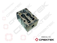 Головка блока цилиндра без масляного канала, WD615, ЕВРО-2, не в сборе, (61560040040A), CK8316, cre