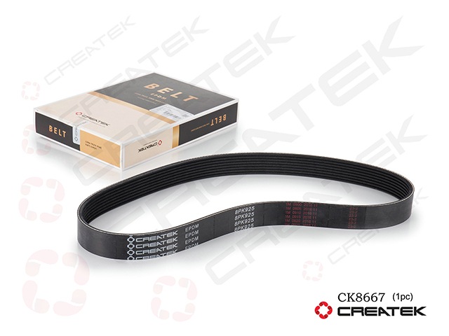 CREATEK Ремень генератора 8PK925 (612600100070), , шт