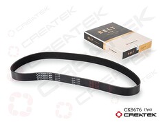 Ремень поликлиновой 8PK1080 D10 Евро-3 HOWO 8РК1080 Createk