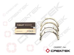 Полукольца упорные коленчатого вала WD615, WP10, комп. 4 шт. ремонтный (0,25), (81500010125-0,25), C