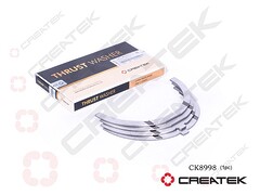 Полукольца коленвала упорные (к-т 4шт) WD615/WP10 (ремонт) 0,125 CREATEK