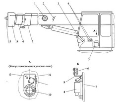 Блок задвижения в сборе КС-45724-8.63.820