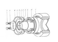 Каток поддерживающий ДЭК-631